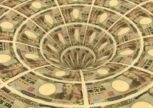 The value of the Yen is decreasing.